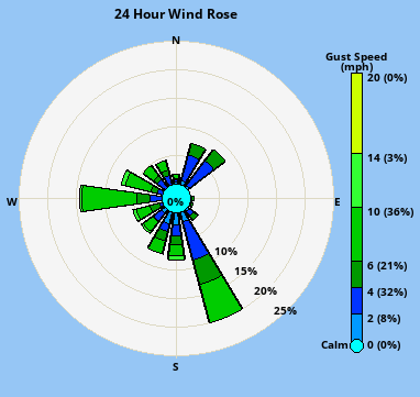 Wind direction plot